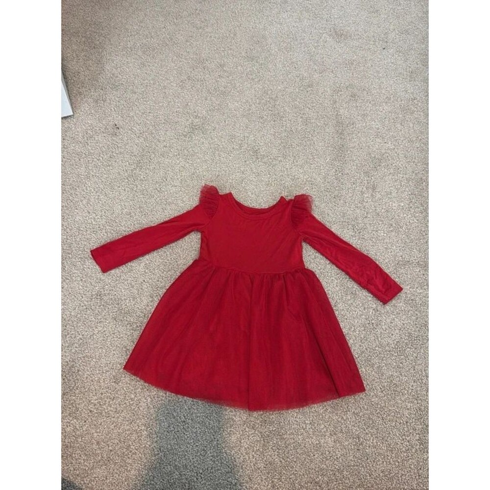 Little Sleepies Play Red Dress